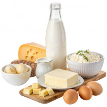 Деревенские молочные продукты