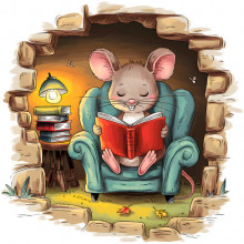 Мышонок из книжной норки